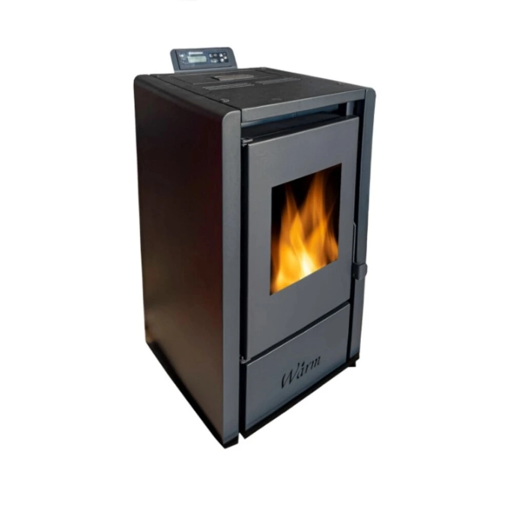 Calefactor a Pellet Warm 7 kW PSC-K7 | Hasta 75 m² con Kit de Caños Incluido
