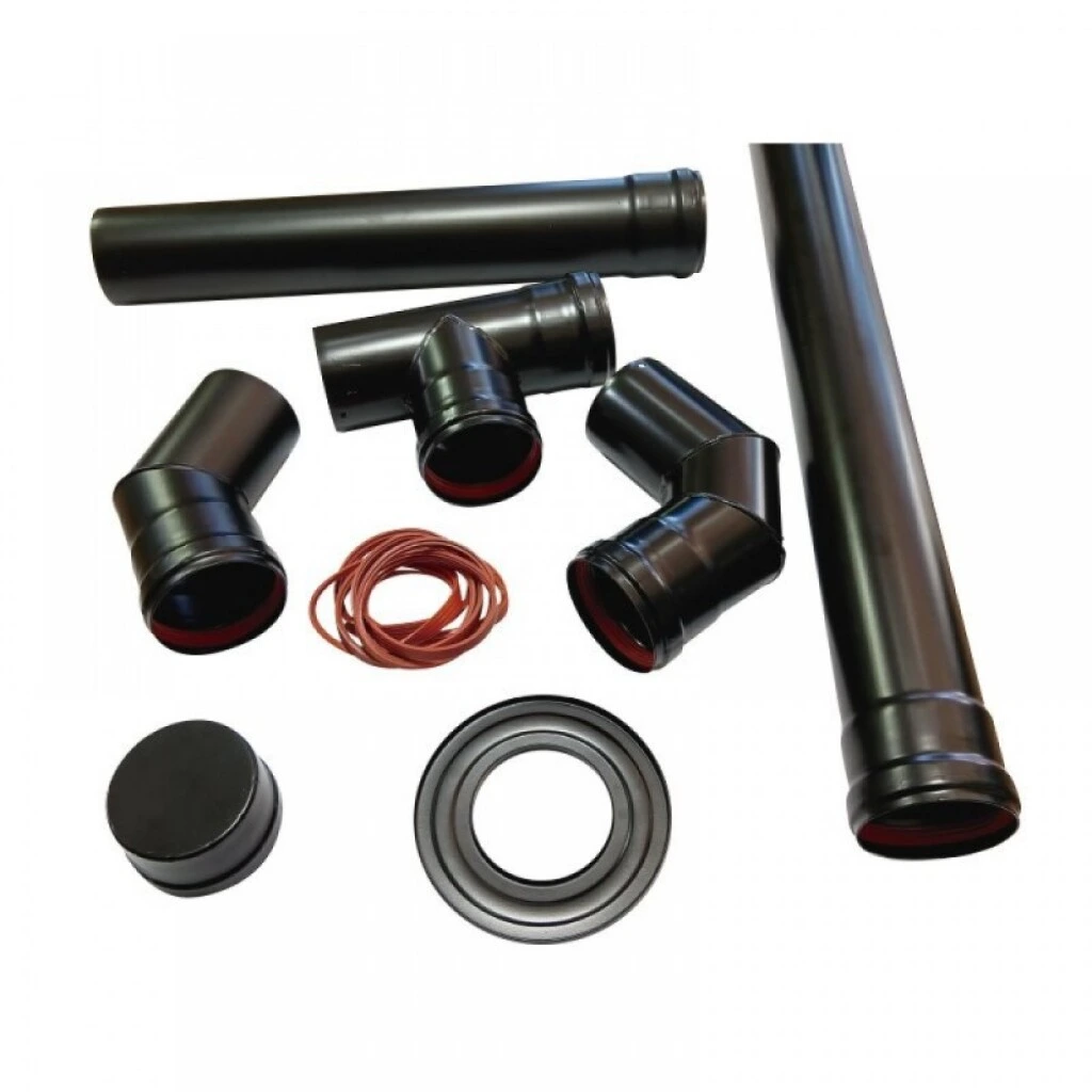 Kit de Instalación para Calefactor a Pellet Ø 80 mm