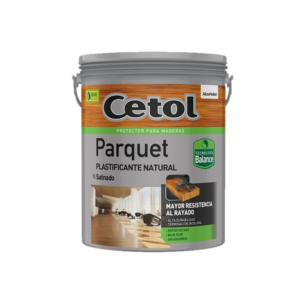 Plastificante Parquet Satinado 4LT Cetol