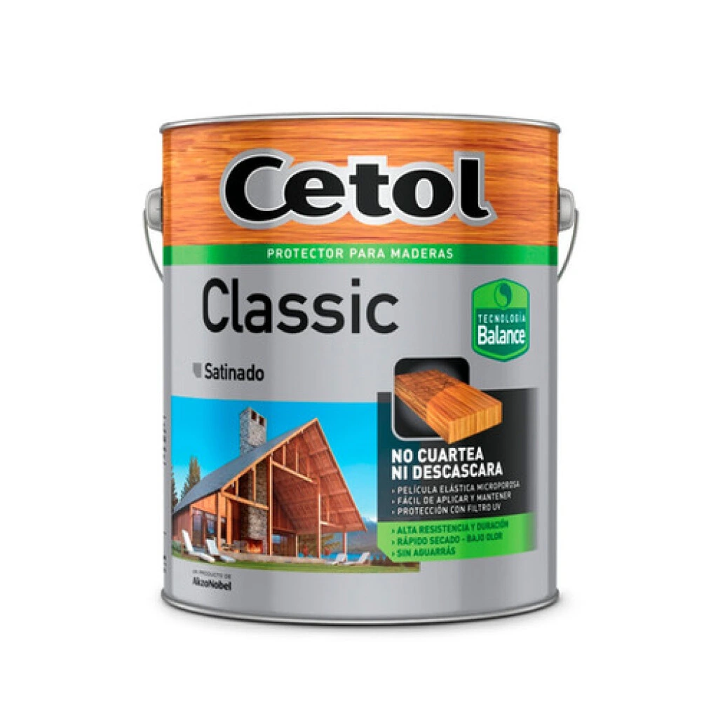 Cetol Classic Balance Satinado 4L - Cristal