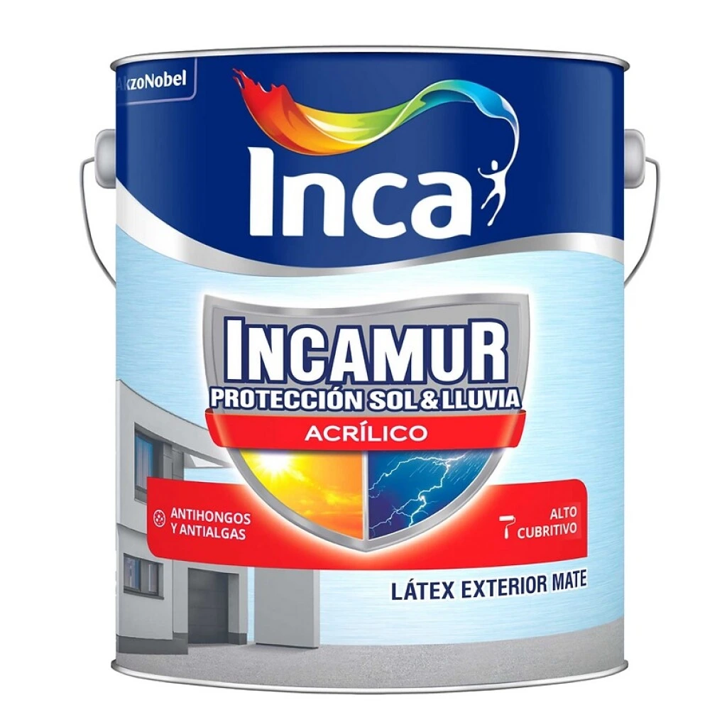 Incamur Acrílico Blanco 4Lts