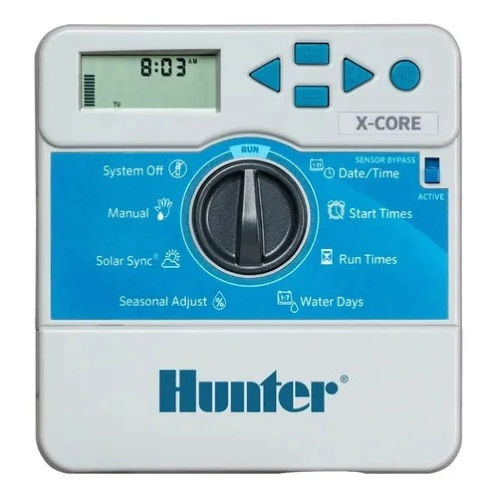 Programador de Riego Profesional Hunter X-Core 8 Estaciones