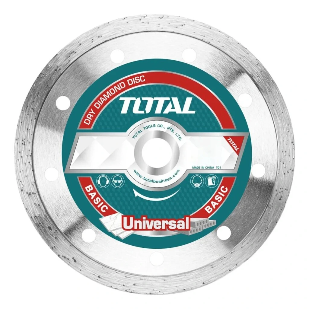 Disco Diamantado 7" Total para Porcelanato y Cerámica Corte Fino