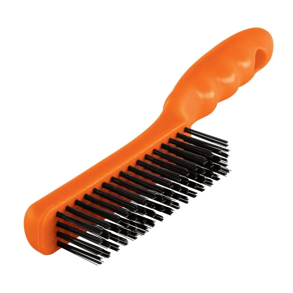 Cepillo de Acero Mango Ergonómico - 4 Hileras Truper
