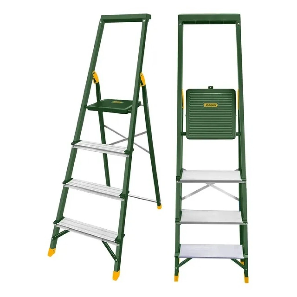 Escalera De Aluminio 4 Escalones Jadever