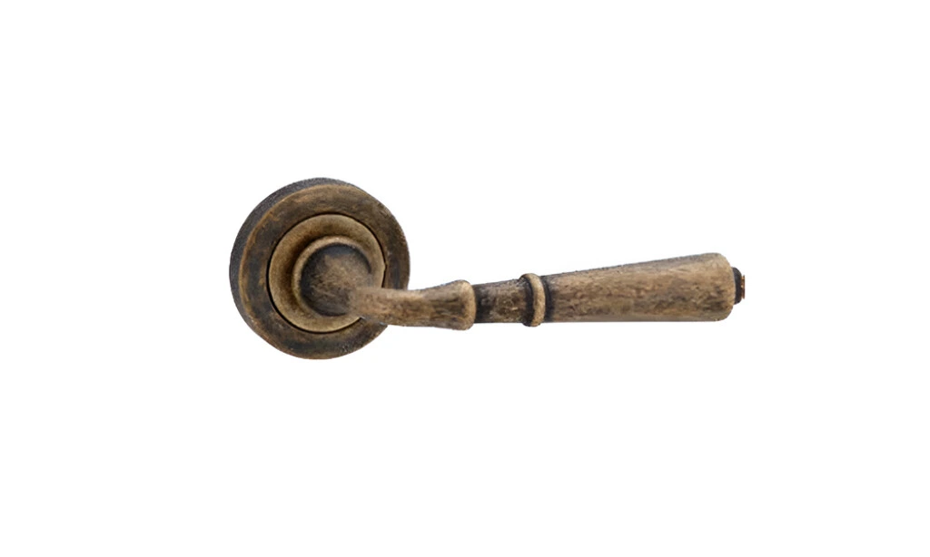 Manija Para Puerta Rústica R-507 Oro Viejo