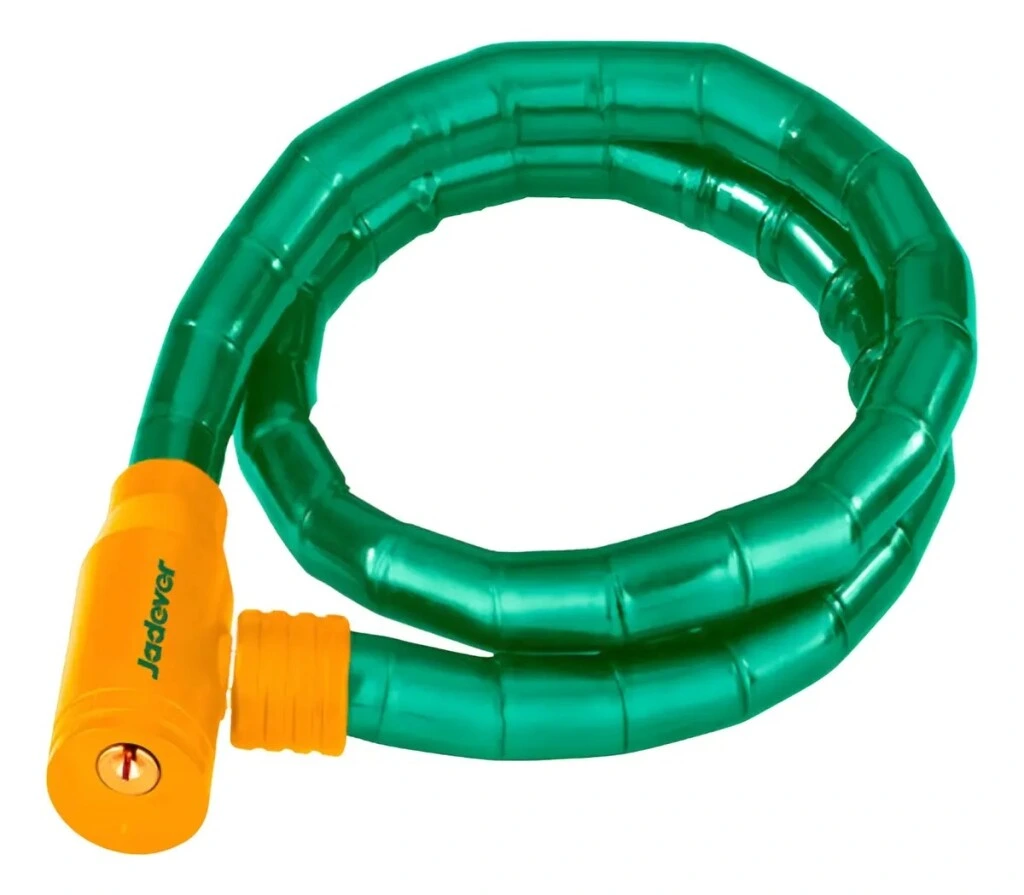 Candado Serpiente 80cm Para Bici Moto Con 2 Llaves Jadever