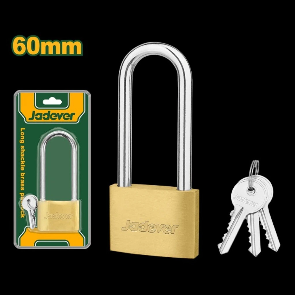 Candado de Bronce Largo 60mm JADEVER