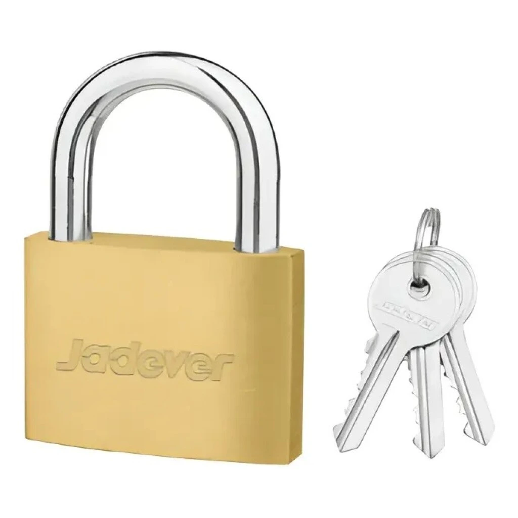 Set 4 Candados Jadever Con Llave Maestra