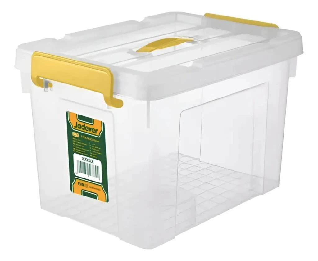 Contenedor Plastico Apilable 87l Jadever