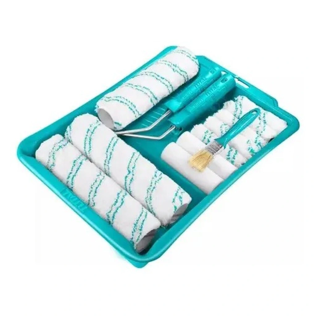 Kit Para Pintar Bandeja Rodillo 14 Piezas Total