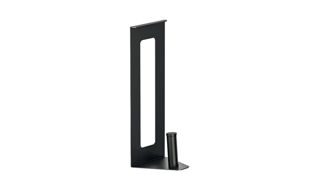 Porta Rollos Negro P/barra Chata 522.99.344