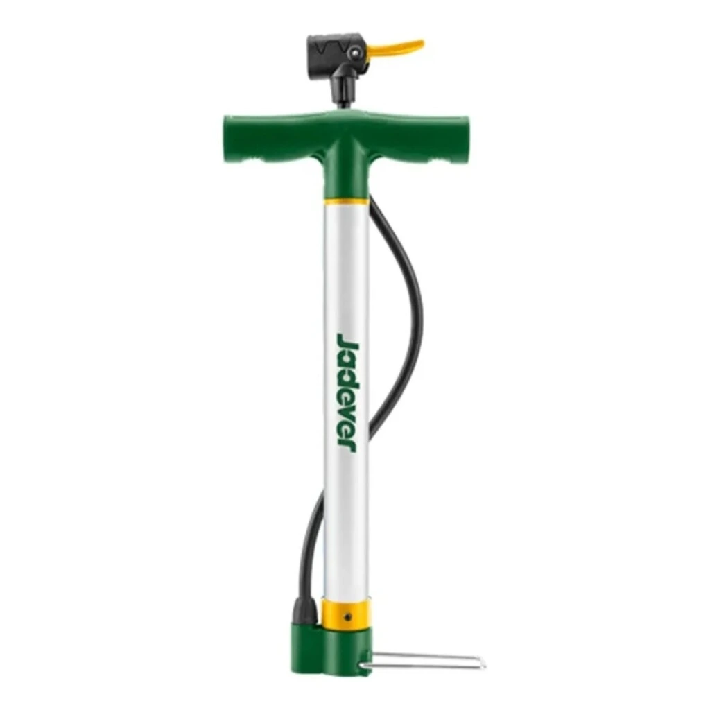 Inflador De Pie Bicicleta 160 PSI Jadever con Manómetro