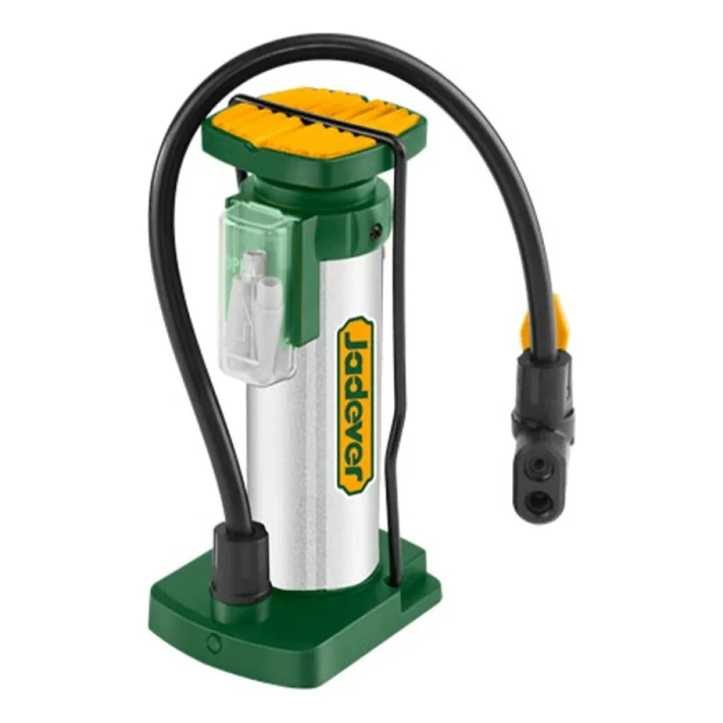 Mini Inflador de Pie Portátil 140 PSI Jadever para Bicicleta