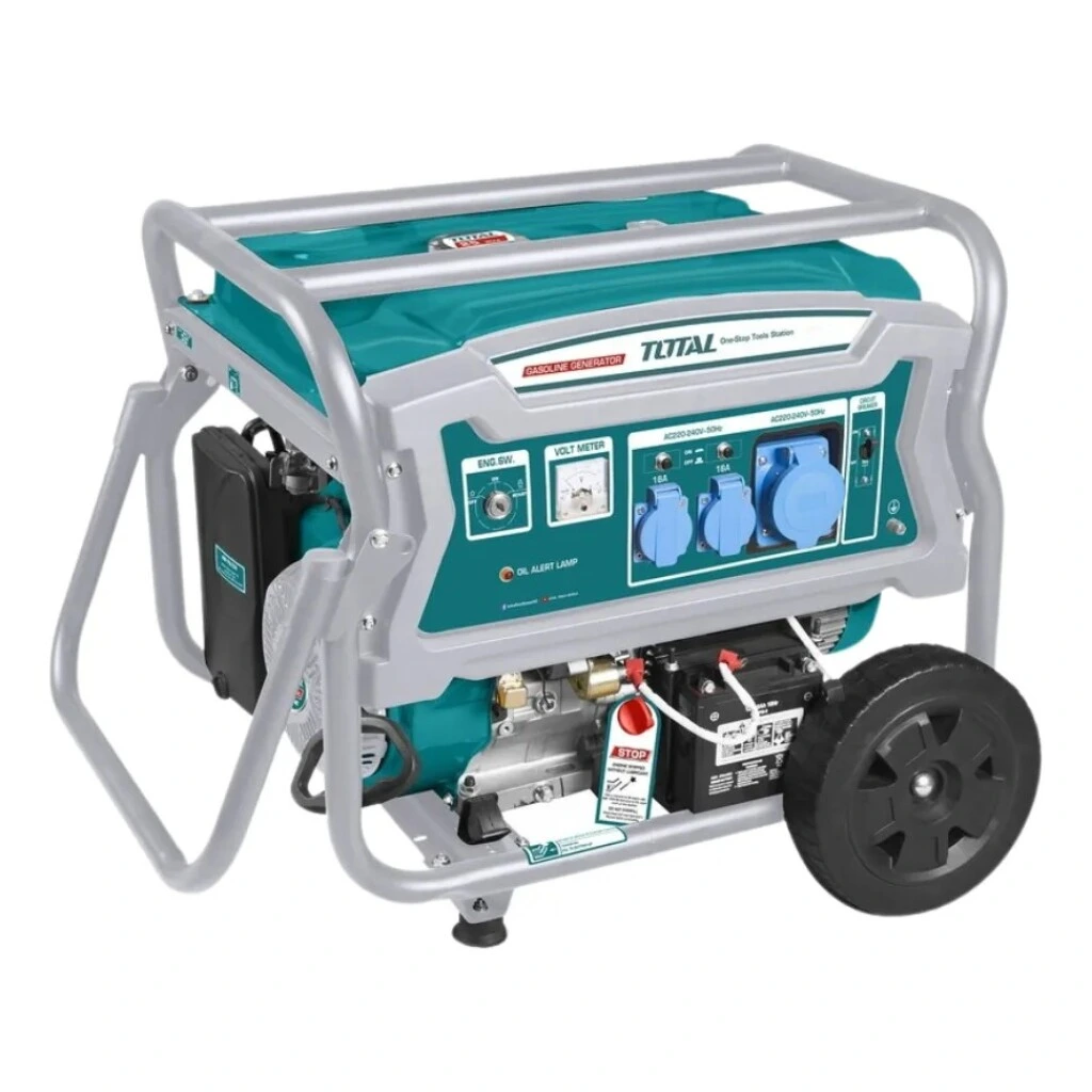 Generador a Nafta Total 9000W Arranque Eléctrico y Manual AVR