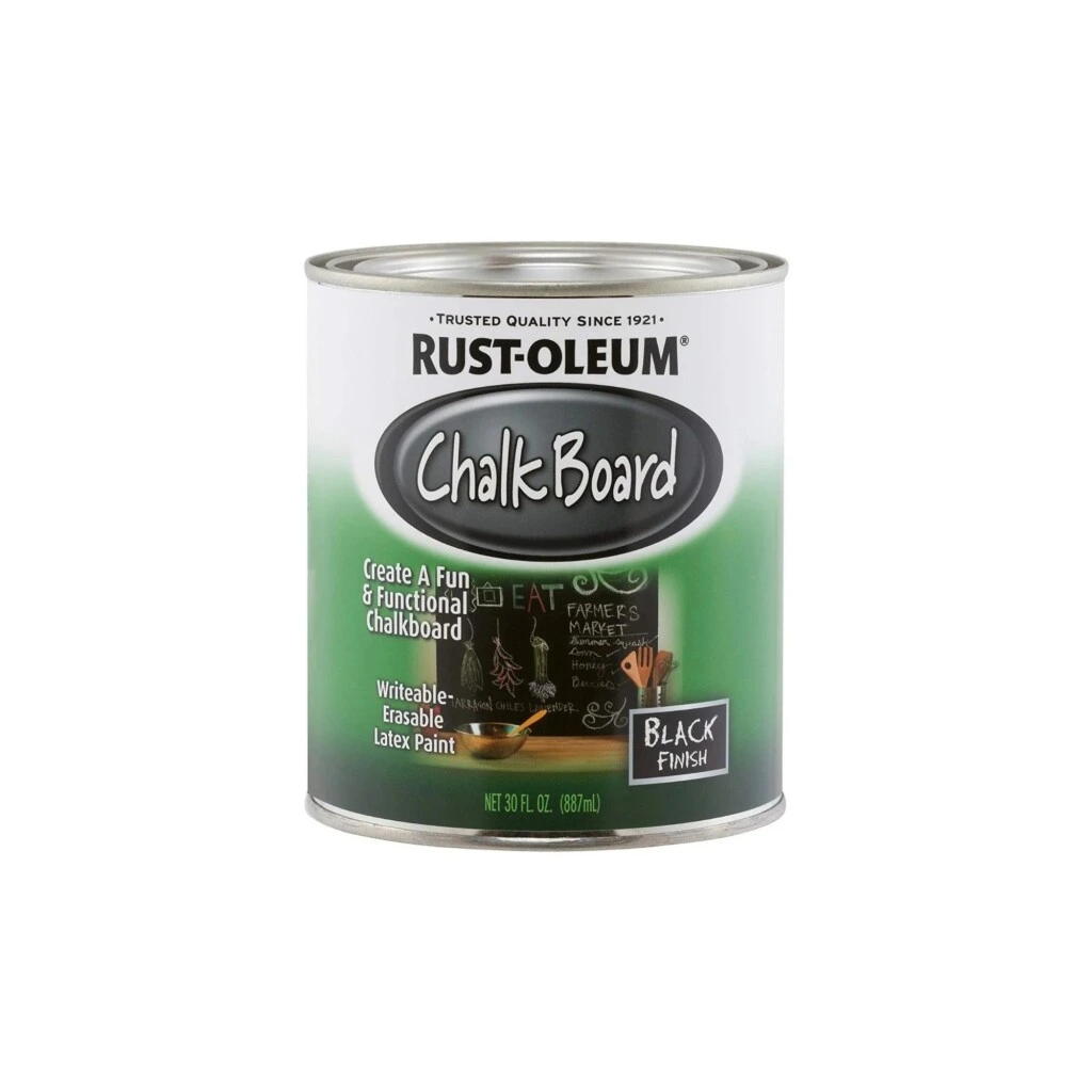 Pintura para Pizarrón Rust-Oleum Negra 887ml