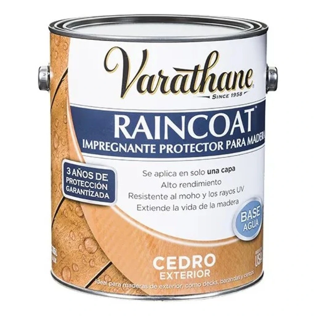 Impregnante Protector para Madera V.A. RAINCOAT con Filtro UV