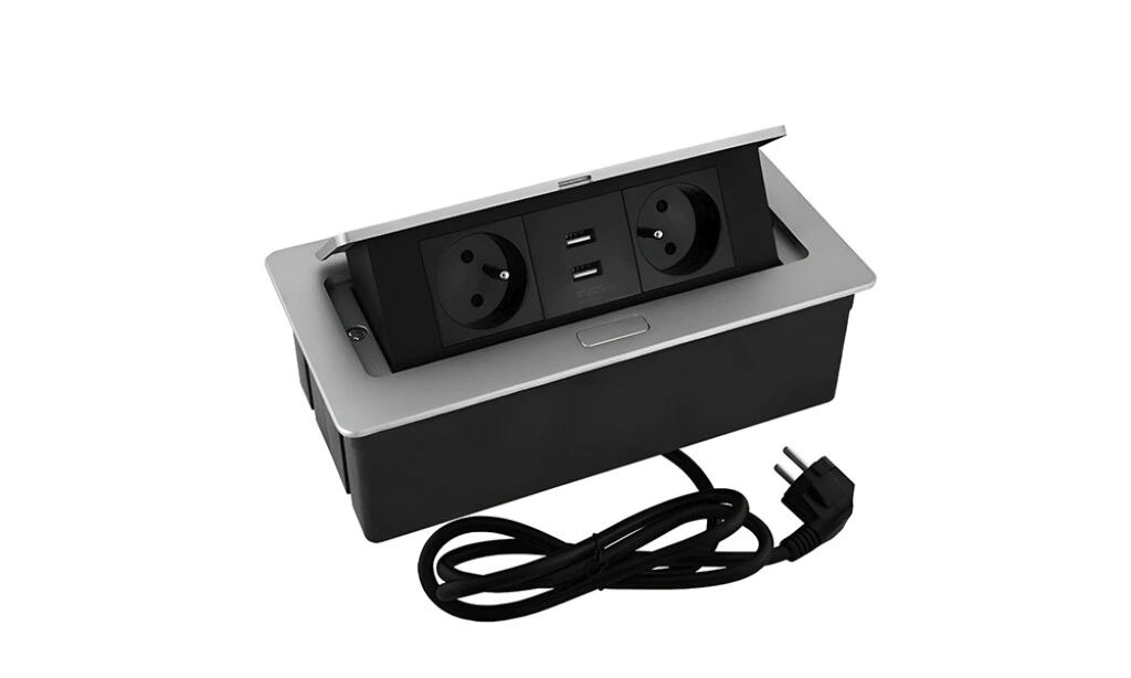 Enchufe Ds01: 2 Schuko + 2 Usb