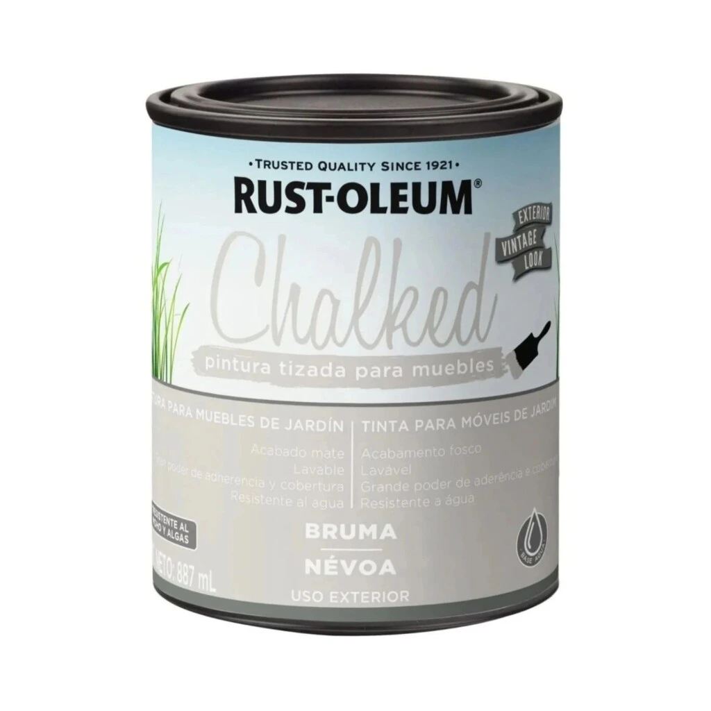 Pintura a la Tiza Bruma Mate para Exterior Rust-Oleum Chalked