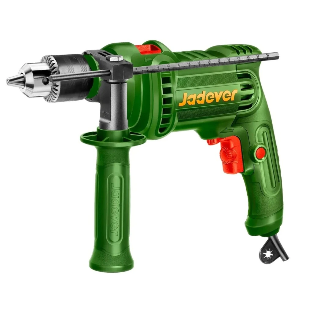 Taladro Eléctrico Potente Jadever 650W con Mandril de 13mm