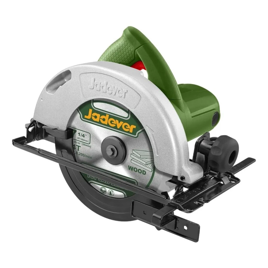 Sierra Circular para Madera Jadever 1200W 7 1/4 Pulgadas