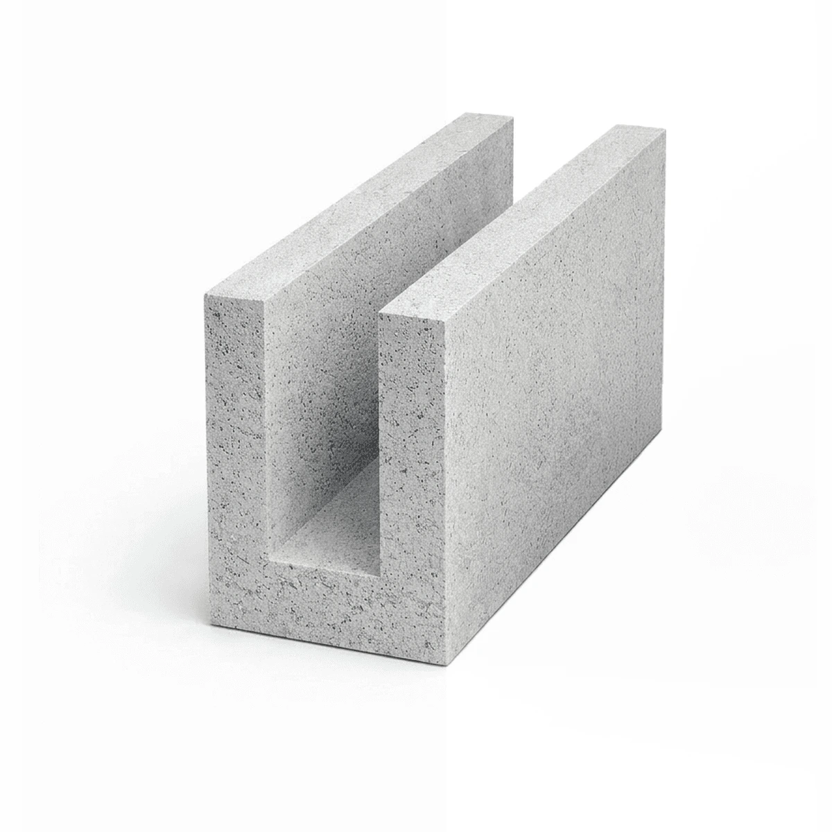 Bloque U de Hormigón Celular Brimax 60 × 20 × 25 cm
