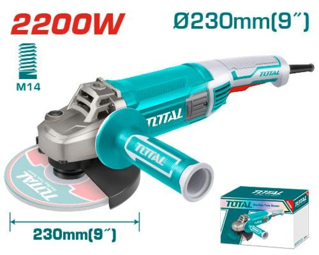 AMOLAD ANGULAR 230MM 2200W TOTAL INDUSTRIAL