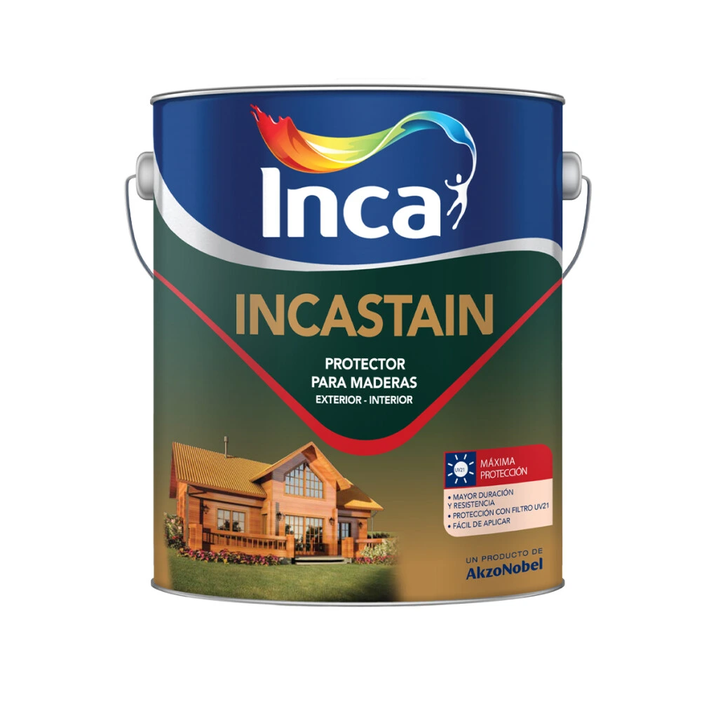 Incastain Protector Para Maderas 4 Litros