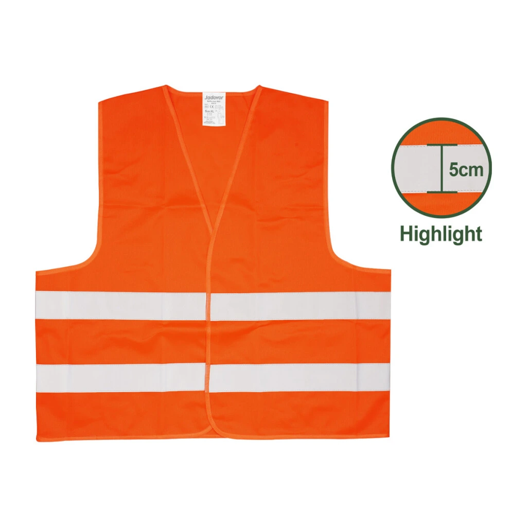 Chaleco Reflectivo Naranja XL Jadever