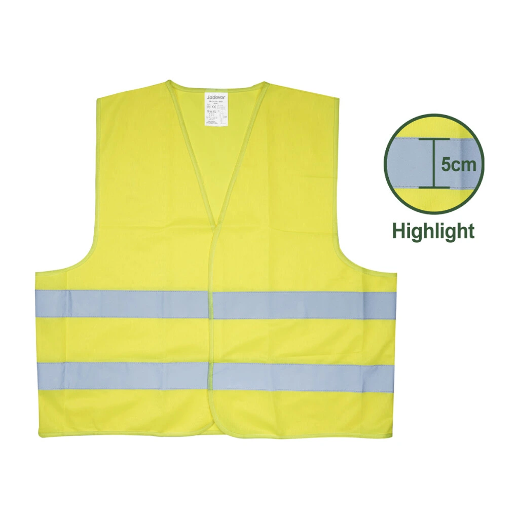 Chaleco Reflectivo Amarillo XL Jadever