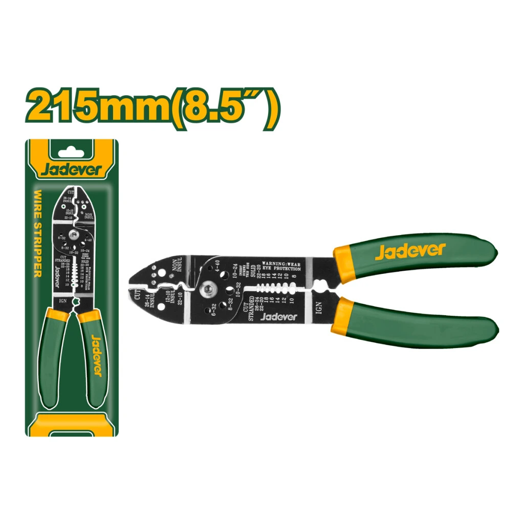 Alicate Pelacables 215mm Jadever