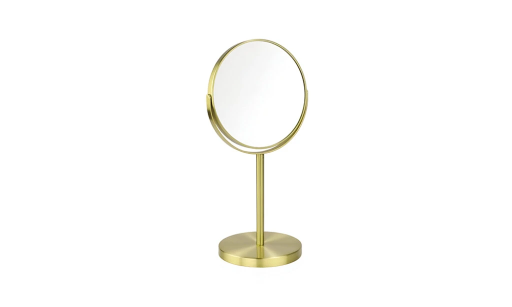 Espejo Para Maquillaje Dorado Lk240