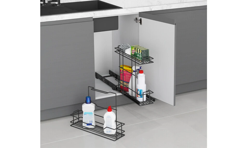 Soporte P/detergente Con Cesta S-2498-a