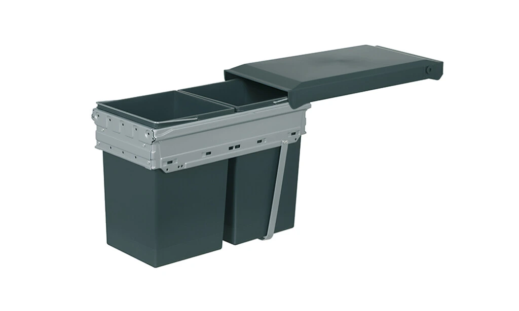Cubo Basura 2 X 15 Litros - Doble