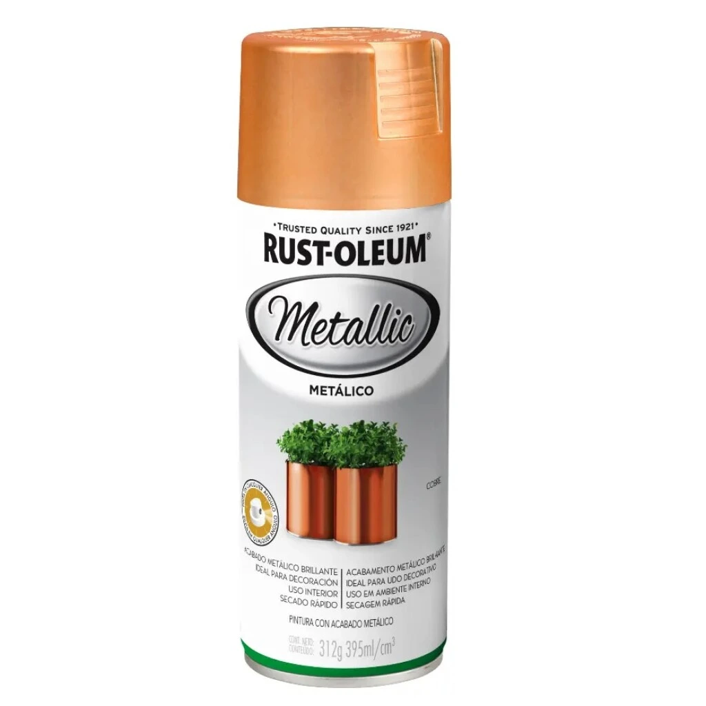 Esmalte Aerosol Efecto Metal - Cobre 312Gr Rust Oleum
