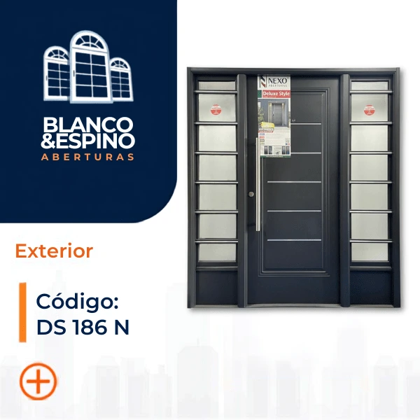 DS 186M – Puerta DELUXE Chapa galvanizada
