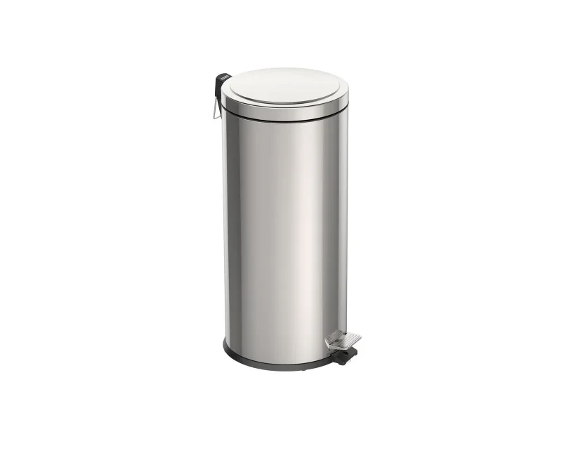 BASURERO TRAMONTINA DE ACERO INOXIDABLE 30 L ACERO