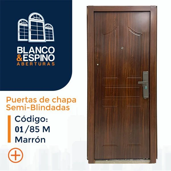 Puerta de Chapa Semi-Blindada – Cod.: 01/85 M