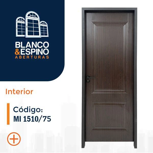 COD MI 1510/75 –  Puerta en MDF laminada en PVC