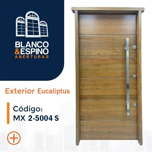 Puerta EUCALIPTUS ROSA Exterior – Cod.: MX 2-5004 S