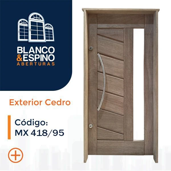 Puerta CEDRO Exterior – Cod.: MX 418-95