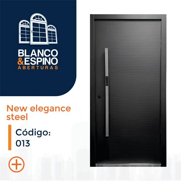 Puerta de chapa galvanizada COD 013