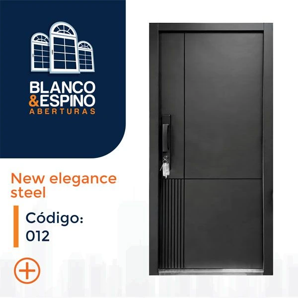 Puerta de chapa galvanizada COD 012