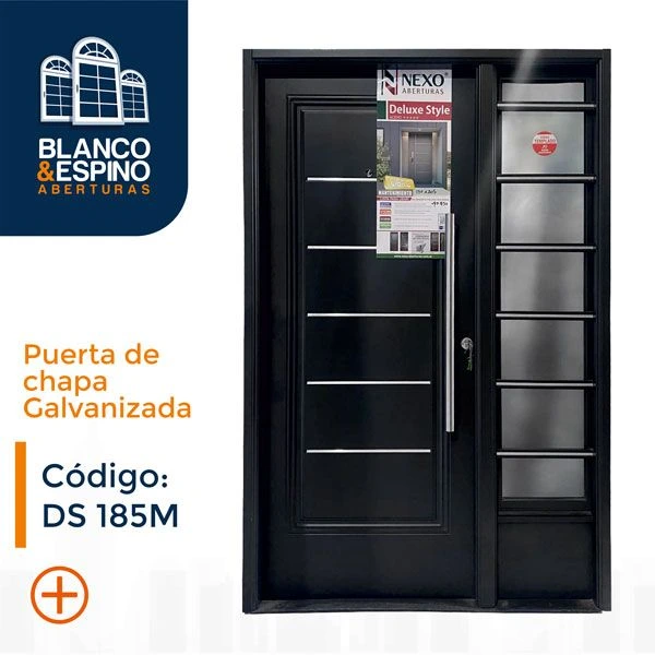 DS 185M – Puerta DELUXE chapa galvanizada