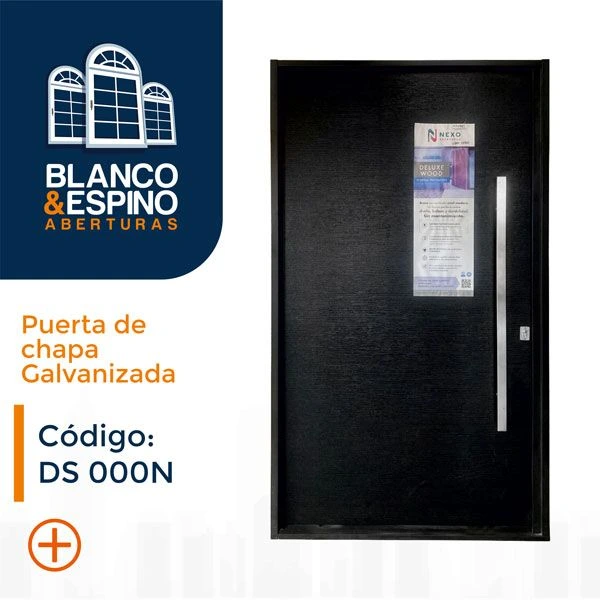 DS OOON – Puerta DELUXE pivotante chapa galvanizada