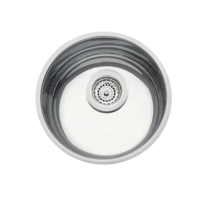 Bacha Pileta Cocina Tramontina Redonda Acero Inoxidable 30cm