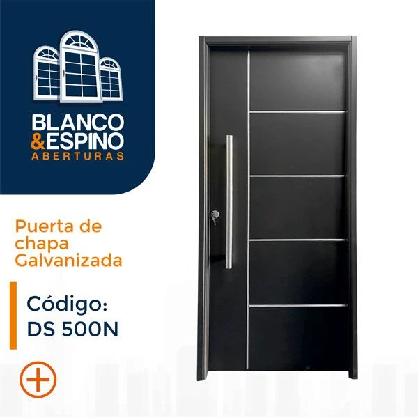 DS 500N – Puerta DELUXE Chapa galvanizada