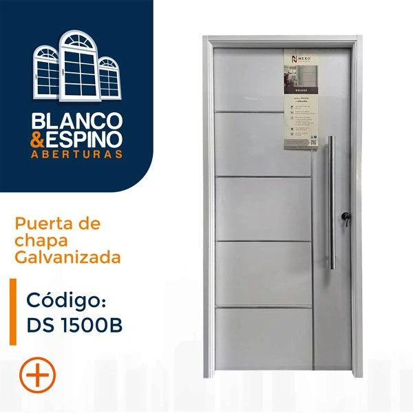 DS 1500B – Puerta DELUXE Chapa galvanizada