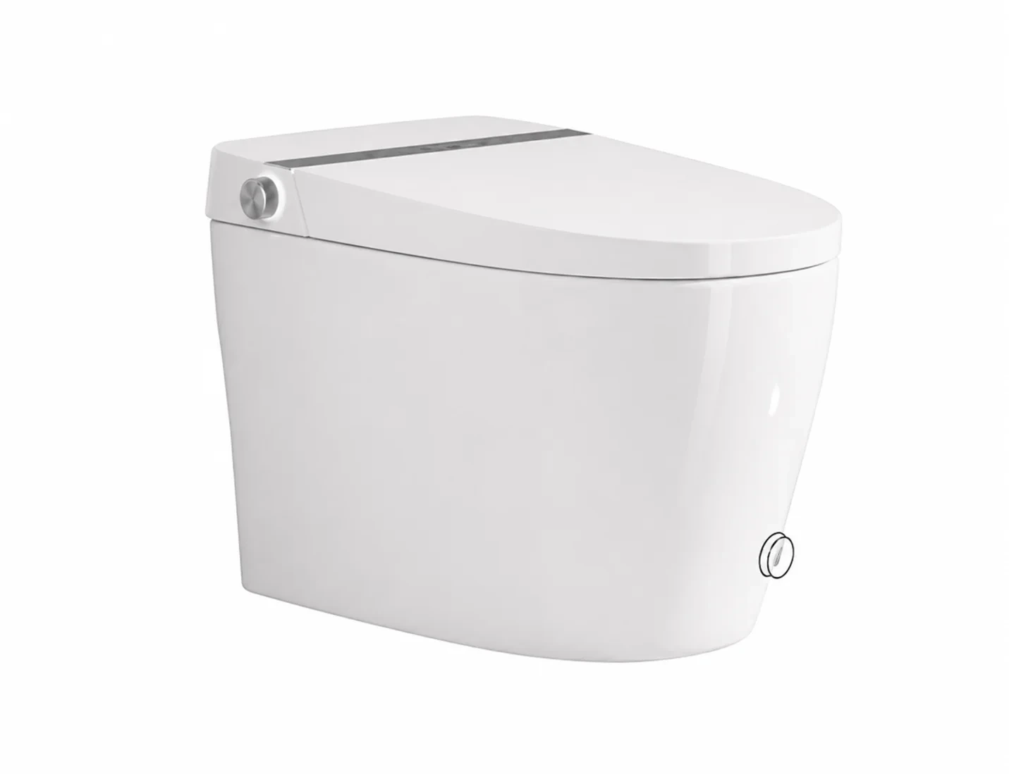 Inodoro Inteligente Cleanman CL-616 con sensor automático