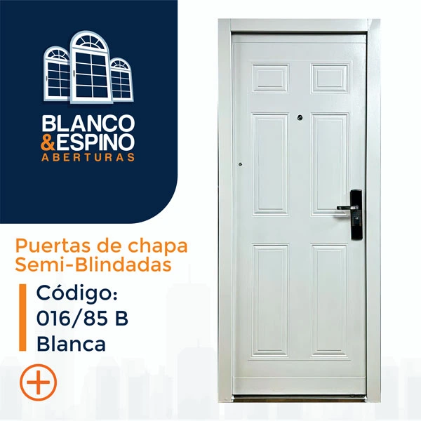 Puerta de Chapa Semi-Blindadas – Cod.: 016/85 B